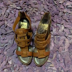 Tan Dolce Vita Wedge Shoe